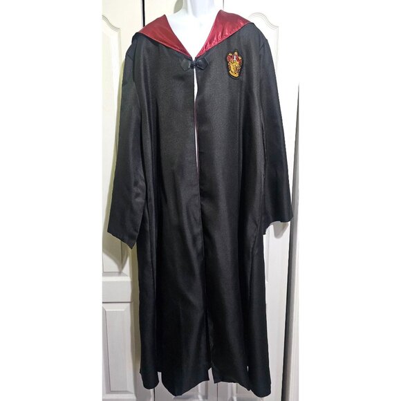 Harry Potter Gryffindor Adult Costume Robe Cloak Hogwarts Halloween Disguise MD - Picture 1 of 6